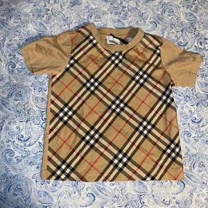 Burberry toddler shirt